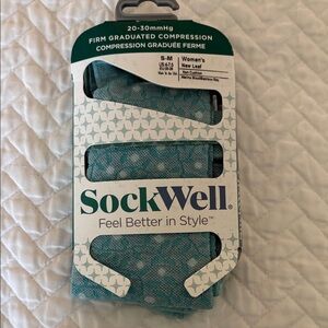 SockWell Women's Firm Graduated Compression Socks - New Leaf (New)